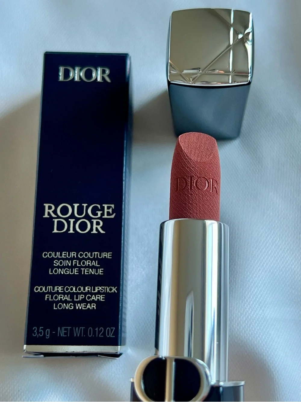Dior Rouge Dior Couture Lipstick 100 Nude Look Velvet NIB